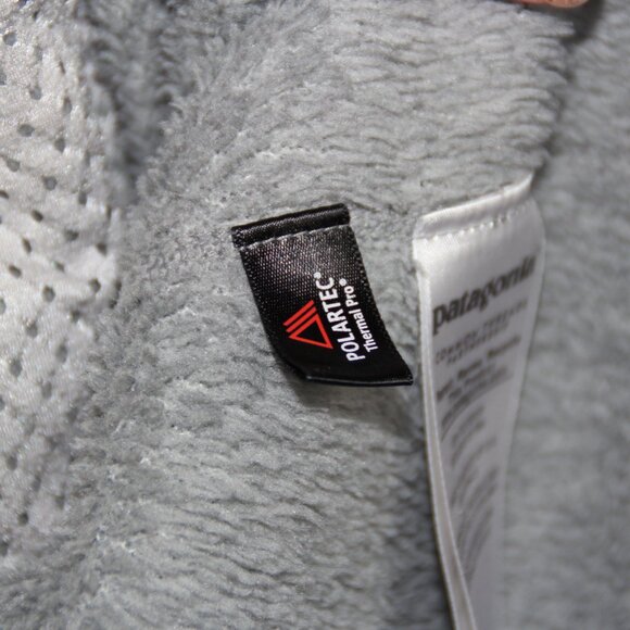 Patagonia Re-Tool Snap T Fleece Medium Gray Long Sleeve Pullover Chest Pocket - Picture 11 of 12